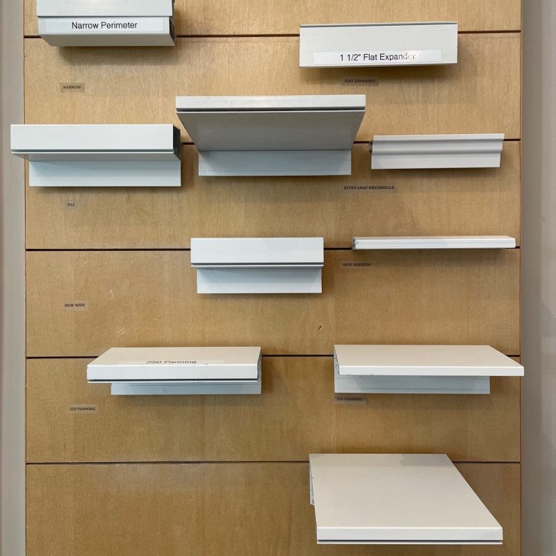 Display Board of Perimeters & Brickmoulds