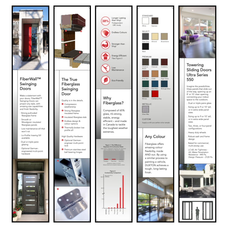 Narrow Foamcore Signs ($40 x 5 Signs)