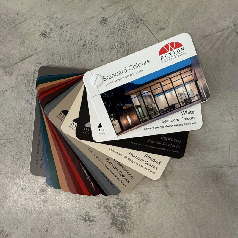 Fiberglass Window & Door Colour Fan Decks